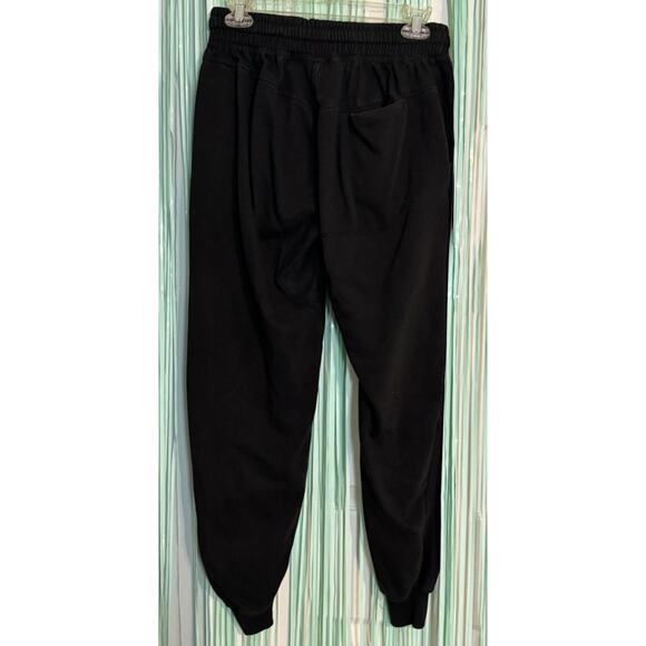 Fan Cloth Team Black Sweatpants, Senior, Graduation, Pockets, Tie, S - Picture 3 of 5